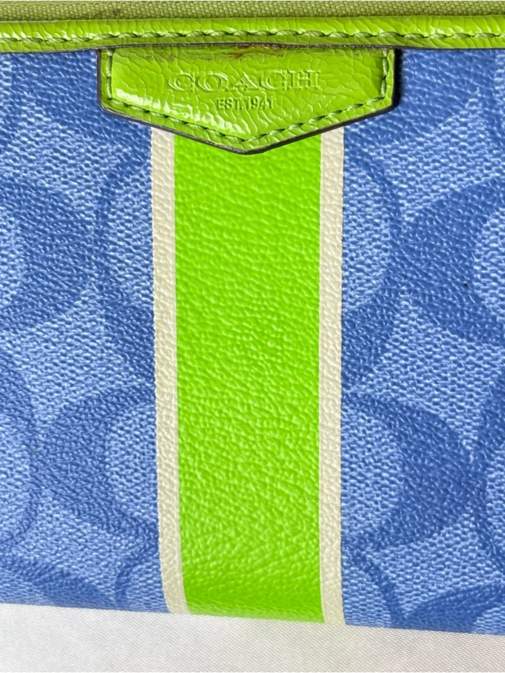 Coach Zip Around Accordion Wallet - Picture 2 of 8